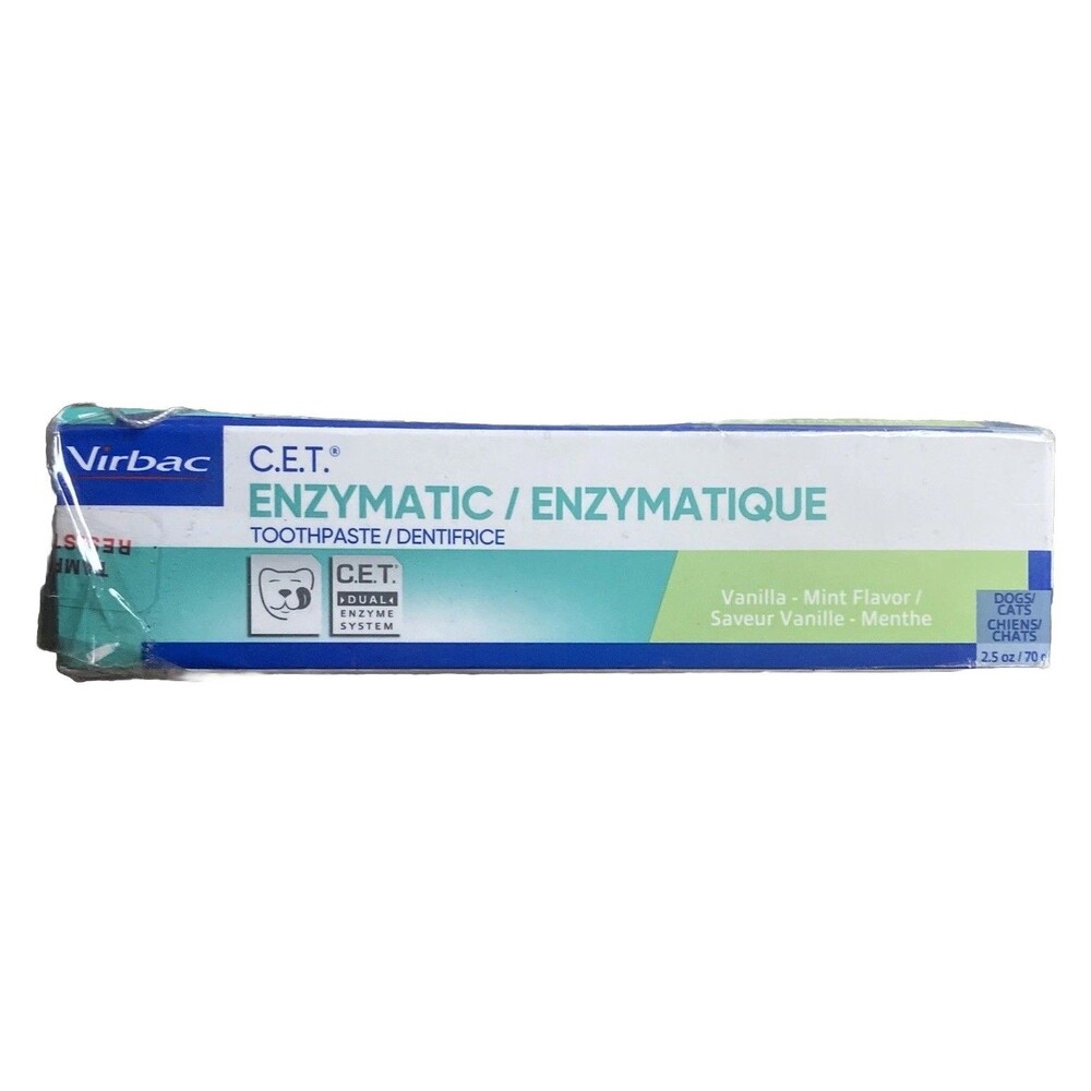 C.E.T. Enzymatic Toothpaste Eliminates Bad Breath Removing Plaque Tartar 2.5 Oz